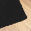 vidaXL Tapis Shaggy &agrave; poils longs NAVARRA noir 130x200 cm polyester