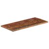 vidaXL Dessus de table 110x70x2,5cm rectangulaire bois massif r&eacute;cup&eacute;r&eacute;