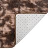vidaXL Tapis &agrave; poils longs Taupe 170x120 cm