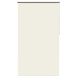 vidaXL Store enrouleur occultant blanc cass&eacute; 125x210 cm largeur tissu