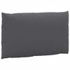 vidaXL Coussins de palette lot de 3 anthracite tissu oxford