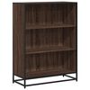 vidaXL Biblioth&egrave;que ch&ecirc;ne marron 80,5x35x107,5 cm bois d'ing&eacute;nierie