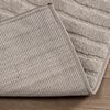 vidaXL Tapis de surface Carr&eacute; Beige 200 x 200 cm