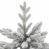 vidaXL Sapin de Noël Artificiel à Branches Articulées Blanc 150 cm