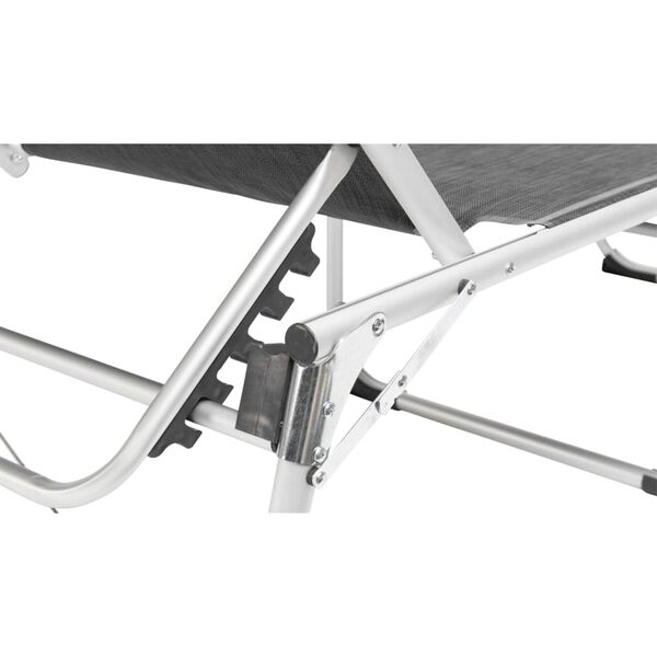 Outwell Chaise pliable Victoria noir et gris