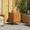 vidaXL R&eacute;chaud de camping 35x50x60 cm acier corten