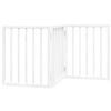 vidaXL Barri&egrave;re pour chien pliable 3 panneaux 150 cm bois de peuplier