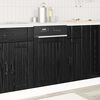 vidaXL Armoire de cuisine Ch&ecirc;ne noir 45 x 1,5 x 67 cm