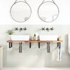vidaXL Dessus de table 120x40x4 cm rectangulaire bois massif d'acacia