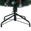 vidaXL Sapin de No&euml;l artificiel mince 300 LED 240 cm