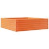 vidaXL Jardini&egrave;re cire marron 80x80x23 cm bois de pin massif