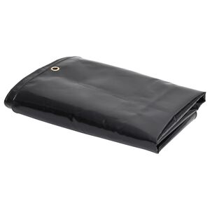 vidaXL B&acirc;che de protection 650 g/m&sup2; 3x4 m Noir