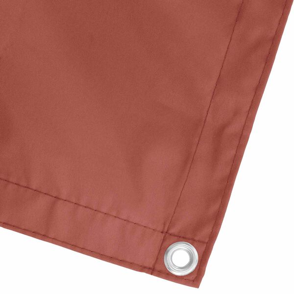 vidaXL &Eacute;cran de balcon Terre cuite 100 x 800 cm Tissu Oxford