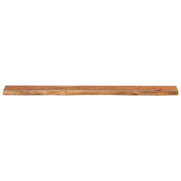 vidaXL &Eacute;tag&egrave;re murale rectangulaire massif acacia bordure assortie