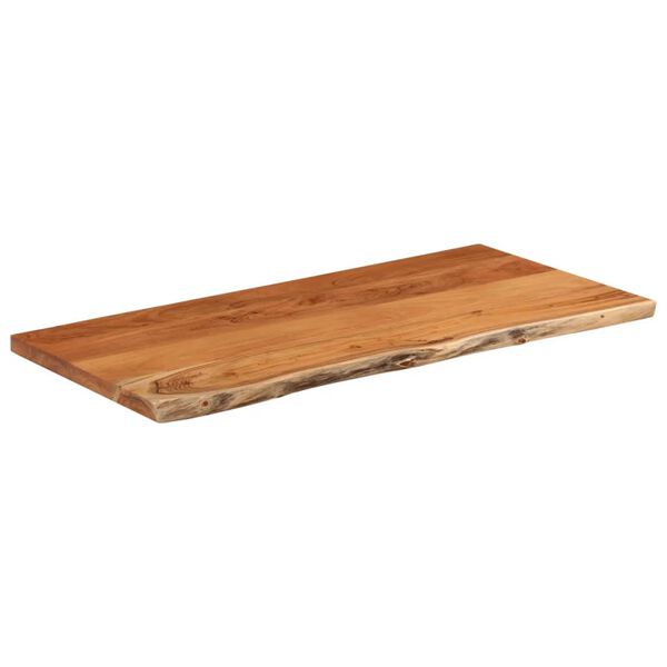 vidaXL Dessus de table 80x40x3,8 cm rectangulaire bois massif acacia