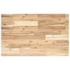 vidaXL Dessus de bureau non trait&eacute; 80x50x4 cm bois d'acacia massif