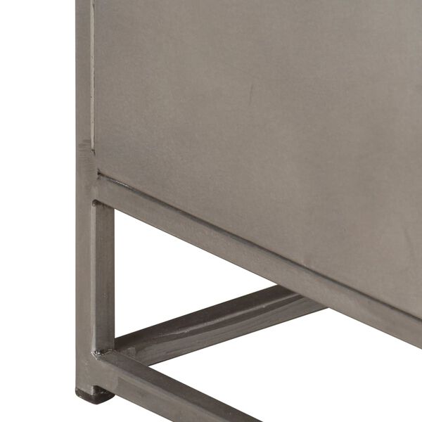 vidaXL Table de chevet 40 x 30 x 50 cm Bois de manguier massif