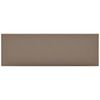 vidaXL T&ecirc;te de lit murale 12 pcs Cappuccino 90 x 30 cm tissu