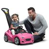 Step2 Voiture &agrave; pousser pour enfants Whisper Ride Rose