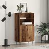vidaXL Haut Armoire Marron 60 x 36 x 110 cm Bois d'ing&eacute;nierie