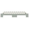 vidaXL Lit de jour avec gigogne sans matelas gris clair 100x200 cm