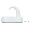 TRIXIE Fontaine &agrave; boire pour animaux de compagnie Curved Stream Blanc