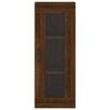 vidaXL Armoire murale ch&ecirc;ne marron 34,5x34x90 cm