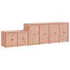 vidaXL Armoires de cuisine d'ext&eacute;rieur 3 pcs bois massif douglas