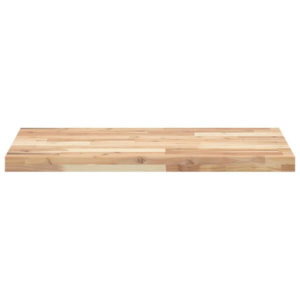 vidaXL Dessus de meuble de salle de bain non trait&eacute; bois d'acacia