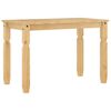 vidaXL Table &agrave; manger Corona 112x60x75 cm bois massif de pin