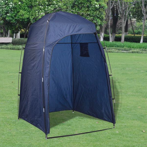 vidaXL Support de lavage des mains de camping portable avec tente 20 L