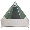 vidaXL Tente de camping avec toit Vert 482 x 360 x 227 cm taffetas