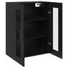 vidaXL Armoires Murailles 2 pcs Chêne noir 69,5 x 34 x 90 cm