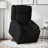 vidaXL Fauteuil inclinable &eacute;lectrique noir tissu