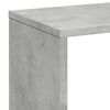 vidaXL Étagère séparatrice de pièce gris béton 67x25x161,5 cm