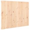 vidaXL T&ecirc;te de lit murale 140x3x110 cm Bois massif de pin