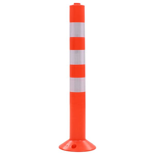 vidaXL Borne de contr&ocirc;le du trafic 5 pcs Plastique 75 cm