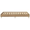 vidaXL Cadre de lit sans matelas ch&ecirc;ne artisanal 140x190 cm