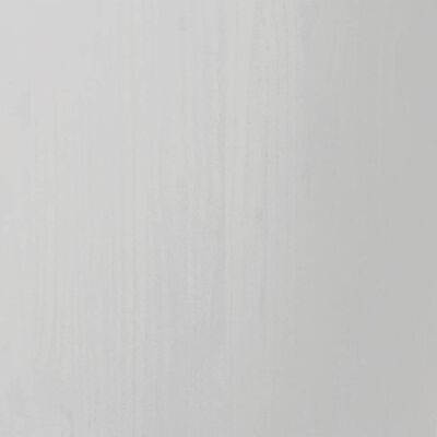 vidaXL Armoire roulante avec tiroirs MOSS blanc bois de pin solide