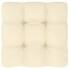 vidaXL Salon de jardin 8 pcs avec coussins Bois de pin massif