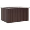 vidaXL Bo&icirc;te de rangement de jardin Marron 149x99x93 cm