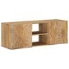 vidaXL Meuble TV mural avec &eacute;tag&egrave;re avec stockage 100 x 30 x 35 cm