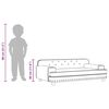 vidaXL Canap&eacute; pour enfants gris fonc&eacute; 90x53x30 cm velours