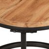 vidaXL Tables gigognes 3 pcs bois massif d'acacia
