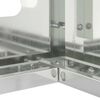 vidaXL Housse de climatiseur Argent 110 x 50 x 80 cm Acier galvanis&eacute;