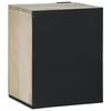 vidaXL Meuble de Lavabo de Salle de Bain Blanc 38 x 33,5 x 48 cm