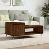 vidaXL Table basse Ch&ecirc;ne marron 100x50x45 cm Bois d'ing&eacute;nierie