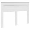 vidaXL Lit de Rangement Blanc 140 x 190 cm Bois d'ing&eacute;nierie
