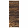 vidaXL Buffet ch&ecirc;ne fum&eacute; 37,5x35x99 cm bois d'ing&eacute;nierie