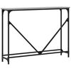 vidaXL Table console sonoma gris 102x22,5x75 cm bois d'ing&eacute;nierie